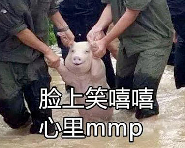 脸上笑嘻嘻，心里mmp